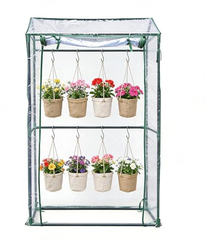 Sostituzione per serra - PVC pieghevole resistente al vento e impermeabile di grande durata | copertura in lamina serra esterna - per giardino, cortile, fattoria, prato e