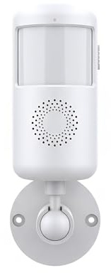 Mengshen Smart Tuya - Detector de infrarrojos humanos WiFi con alarma de sonido, aplicación de alarma y sensor de movimiento, apto para mascotas, compatible con asistente doméstico Alexa y Google