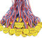 Dciustfhe 100 medallas de plástico para niños, medallas ganadoras de para olímpicas, decoraciones de fiestas y premios