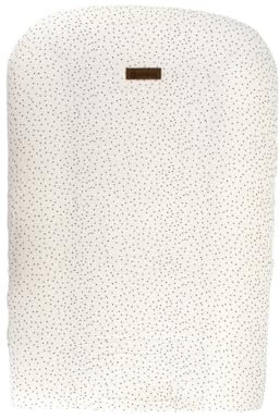 Domiva - Wickelauflage, 50 x 75 cm, gepunktet, aus Baumwoll-Gaze