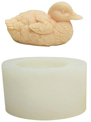Swimming Duck Shape Silicone Molds Plasters Mold Handmades Soap Scented Table Ornament Nonstick