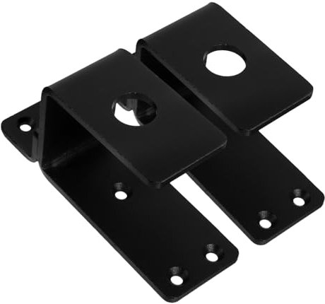 BUGUUYO Door Safety Bar Bracket Door Stopper Security Gate for Front and Hardware