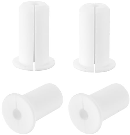 4Pcs Wall Grommets for Cables 3/4 Inch Cable Routing Kit for Starlink Silicone Cable Feed Through Bushings Wall Grommets (White)
