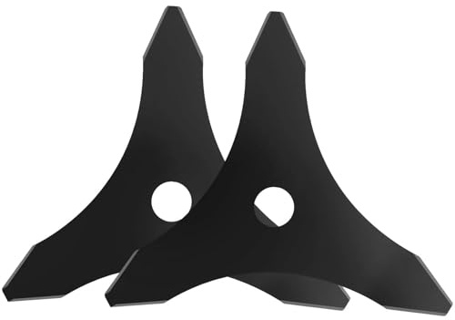 txuzong Disco Desbrozadora 3 Dientes Acero Manganeso, Cuchilla Circular con | Agujero 25.4 mm, Ligera para Cortar Hierba y Maleza, Evitar Ramas Duras