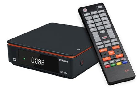 Jooehyer 1080P DVB-S2 V9 Prime Satellite Receiver Receptor Wifi Full HD H2.65 FTA Support DVB-S/S2/S2X //T2MI HEVC UK Plug