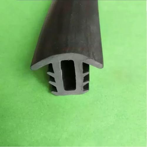 Bande d'étanchéité en caoutchouc silicone en forme de T de 1 m pour joints de tranchée, panneaux solaires, porte et fenêtre universelles - T04