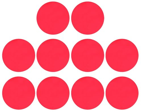 BUGUUYO 10pezzi Gel Colorati per Illuminazione da Palco da Filtri per Faretti e Strobo Correzione Colore Caldo per Dj e Teatro Design Basso Consumo Energetico