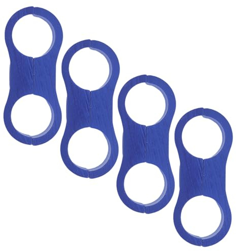 Collier D’aluminium de Serrage Alliage de Conduite Bleu de Carburant | Fixation Stable, Compatibilité Large, Installation Simple, des Vibrations, pour Durites Moteur et Véhicules