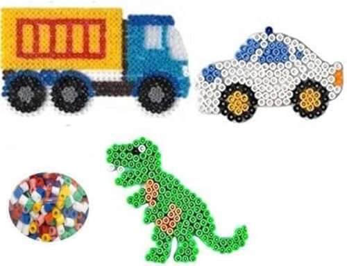 Hama Midi Stiftplatten LKW,Auto und Dino