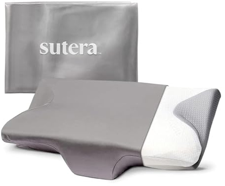 Sutera Dream Deep Pillowcase | Silverthread Antimicrobial Pillow Cover for Healthy Sleep | Soft, Durable, and Breathable Fabric with Easy Maintenance