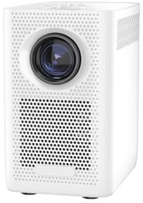 Qweradr S30MAX Android Wifi 4K Smart Projector with WiFi Bluetooth Pocket 4K 9500L Android 10.0 Projector with UK Plug White