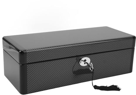 Xiuganpo Uhrenbox, Große Kapazität 4 Slot Uhr Halter Ständer Display Lagerung Fall, Multifunktionaler Uhrenvitrinen-Organizer mit Weichem Samtfutter für die Meisten Automatischen