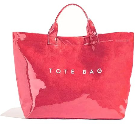 TIAASTAP Tote Bag Damen Groß PVC Handtasche Shopper Tasche Groß Handbags Henkeltaschen Schultertasche Damen Gross Beuteltasche Tragetasche Shopper Bag Arbeitstasche
