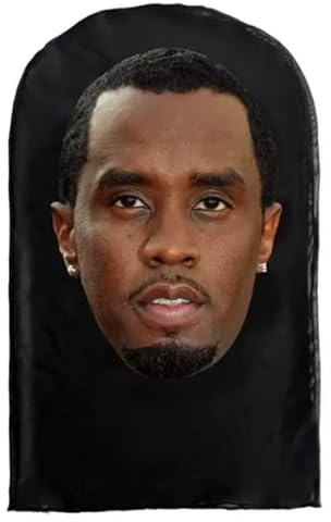 Palmer Tech | P Diddy Sheisty skidmask - rolig kändis balaclava gåva svart - puff pappa, Svart, one size