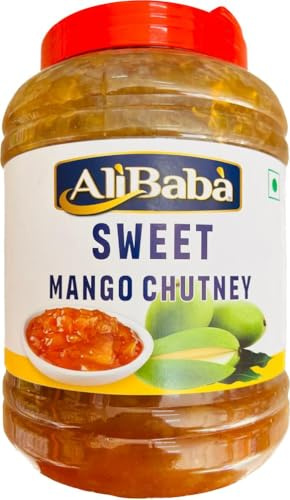 Sweet Mango Chutney 4 x 5 KG - Fruchtig-süß & aromatisch | Perfekt für indische Gerichte, Käseplatten & BBQ | Große Gastro-Packung für Restaurants & Catering mit Kajal