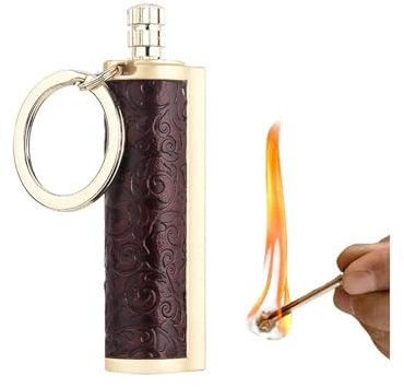 Briquet à kérosène de dix mille allumettes, type d'allumette adapté au camping en plein air, à la randonnée, à l'alpinisme, à la survie d'urgence (sans kérosène), à ​​la fête des pères, aux cadeaux fo