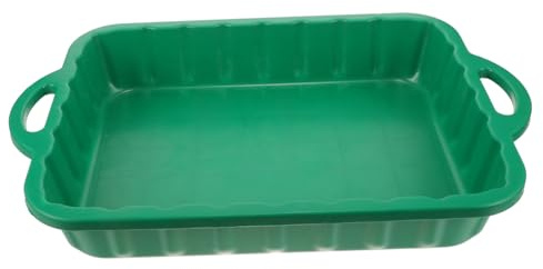 Warmhm Vaschetta di Raccolta Dell'olio Contenitore di Plastica per Cambio Olio Motore per Auto e Motociclette Facile da Pulire e Riutilizzare