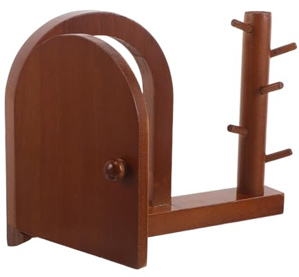 NUOBESTY Cubierta de Enchufe de Pared de Madera Maciza Rústica con Colgador de Llaves, Protector de Interruptor de Luz para Sala, Cocina y Baño, Tapas Decorativas Resistentes y Funcionales