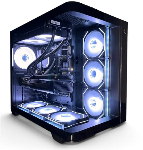 ZeroLag Gaming PC - AMD Ryzen 5 9600X, Nvidia RTX 5070, 32GB DDR5 RAM, 1TB NVMe SSD, 750W 80+ PSU, Wi-Fi 6E/Bluetooth, Windows 11 Pro, Curve ARGB Case with USB-C