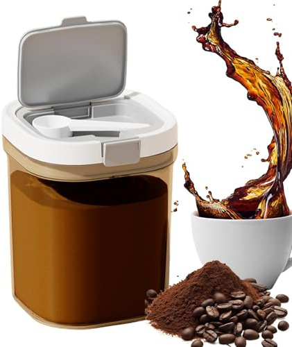 Dispenser Per Latte In Polvere - Contenitore Per Latte InPolvere, Scatola Impilabile | Organizzatore Di Riserva Di Polvere Sigillato Alimentazione Modulare Per Soluzioni Di Contenitori Per Frigorifer