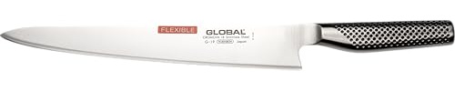 Global 11 inch Flexbile Fillet Knife - Lightweight Japanese Stainless Steel, Razor-Sharp Edge, Made in Japan, G-19