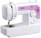 Brother J17s Nähmaschine, halbautomatisch, elektromechanisch – weiß, 4-Step-Knopfloch, 4 mm