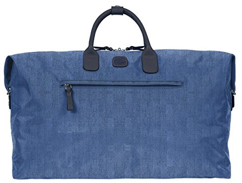 Bric's Unisex-Erwachsene x-travel 22 Inch Deluxe Cargo Overnight Bag Weekend Duffel Seesack, Jeansblau