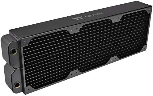Thermaltake Pacific CL360 - Radiador de Cobre de Alto Rendimiento 360 mm, Color Negro