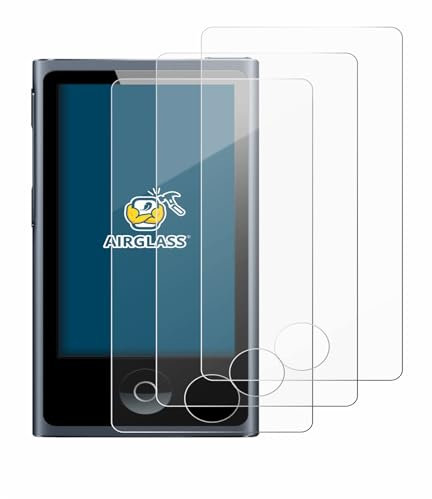 brotect Protection Écran Verre pour Apple iPod nano 2012 (7ème Gen.) (3 Pièces) Film Protecteur Vitre 9H [Anti-Rayures, Transparent]