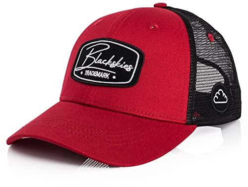 Blackskies® Race Baseball Cap | Herren Damen Premium Trucker Cap | Snapback Schirm Mütze Kappe Basecap - Männer Frauen Unisex Streetwear Outdoor Sommer Freizeit