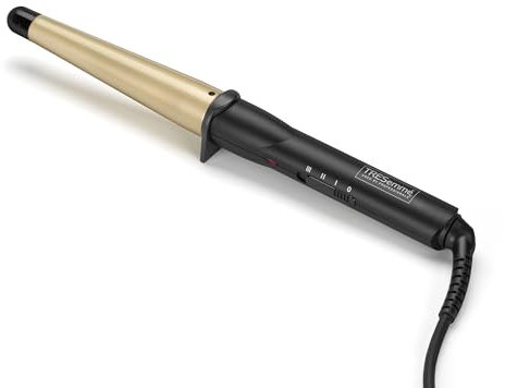 TRESemme Curl Define Conical Curling Wand, Textured Waves and Curls, 19mm to 32mm, Black