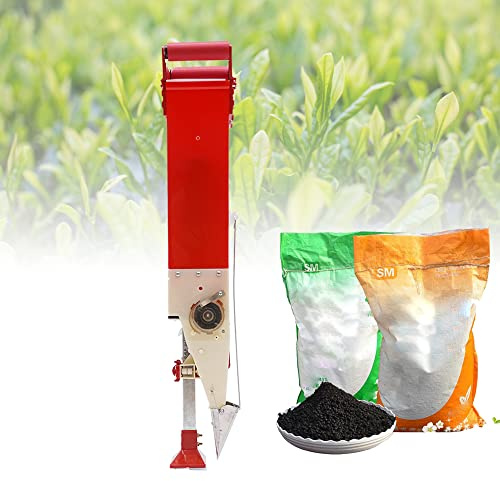 NeNchengLi Aplicador de abono manual, distribuidor de abono, protección del medio ambiente, precisión agrícola, 6-8 mu (tubo único)