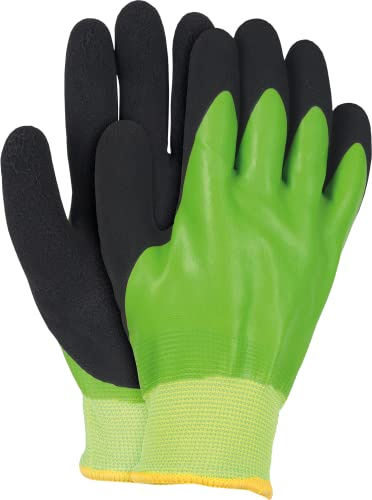 Ogrifox Latexhandschuhe, Schutzhandschuhe, Arbeitshandschuhe Ox.12.330 Wingreen, Grün-Schwarz, 7 Größe, 72 Paar