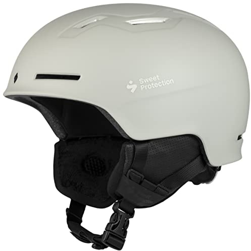 Sweet Protection Winder White - Slim Comfortable Ski Helmet, Size M-L - Colour Matte Bronco White