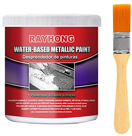 CUSIKAUA 100 g Grundierung auf Wasserbasis, metallische Farbe auf Wasserbasis, Grundierung für alle Oberflächen, universeller Rostentferner, Grundierung, multifunktional, Rostentferner, Gel für