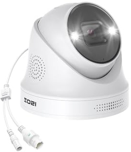 ZOSI 3K 5MP PoE CCTV Camera Outdoor Indoor with Person Vehicle Detection
