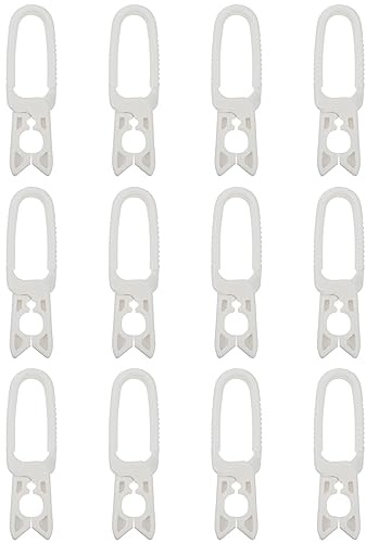 Alipis Mollette Per Bucato 24 Pezzi Clip Di Essiccazione Antiscivolo in Plastica Pp 2.83X0.79X0.39In Morsetti Per Calze Vestiti Asciugamani Casa Bagno Ufficio