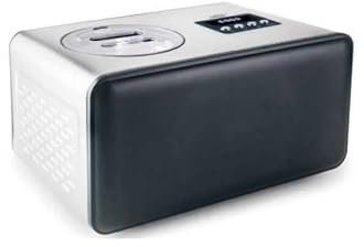 Lacor - 69306 - Machine à Crème Glacée Artic, Fonction Refroidissement, Avec 2 palettes de mélange, Simple à utiliser, Facile à nettoyer, Acier inoxydable, Récipient amovible, 1.5 litre, 150W