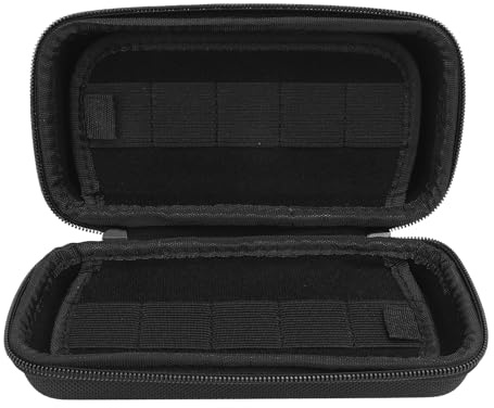 Estuche para Unidad Flash USB EVA Negro, Soporte para 20 Ranuras, Doble Cremallera, a Prueba de Polvo, Resistente a los Arañazos, Portátil para Unidad de Salto, Bolsa de