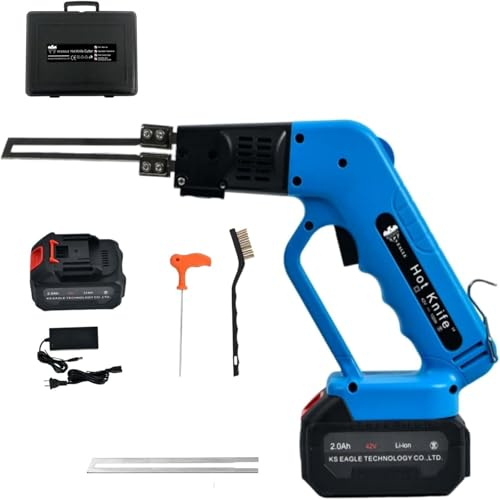 ERSINIAN Coltello Elettrico a Caldo Senza Fili, taglierina per polistirolo, Coltello Elettrico a Caldo, taglierina per polistirolo da 150 W, taglierina per polistirolo per EPS, XPS