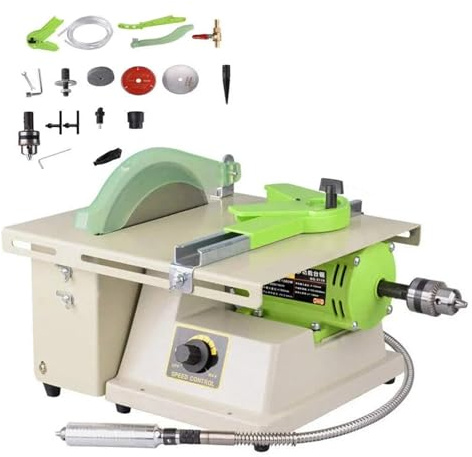 1380W Multifunzione Gioielli Rock Lucidatura Buffer Macchina Gioielli Smerigliatrice Mulino Lucidatrice Gioielli Tavolo Tornio Da Banco Facile Da Usare