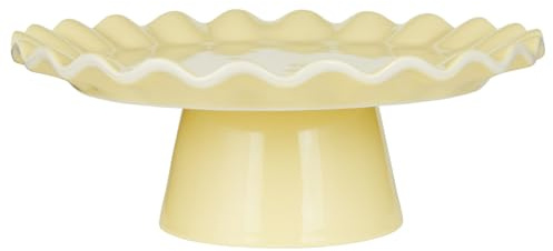 BUTLERS Kuchenetagere Steinzeug Ø 28cm -Lilly- Etagere für Kuchen und Gebäck | Servierplatte für Kaffeetafel und Präsentation