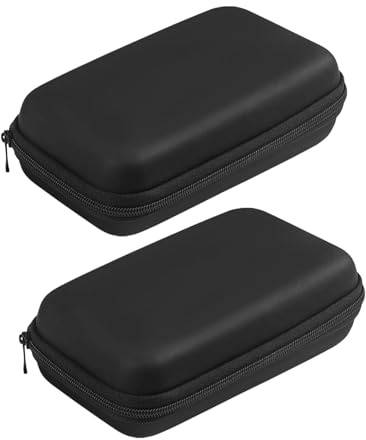 AMUSLESUR 2 Pezzi Custodia Portatile per Sigari da Viaggio in Eva, Portasigari Compatto con Protezione Antiurto, Organizer da Viaggio per Uomini in Ambienti Professionali e All’aperto