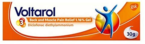 Voltarol Gel 30g Eze Emulgel Local Symptomatic Relife Inflammation Rheumatic Muscular Pain Sprains Strains Bruises Body Chemicals Cause Swelling