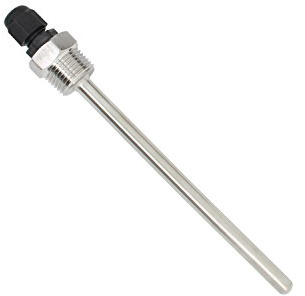 1/2 pouce - puits thermométrique acier inoxydable immersion de 30mm 50mm 100mm 200mm 300mm 400mm 500mm - Immersion well thermowell thermopocket pour thermocouple (200mm)