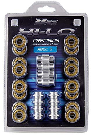 HI-LO RH Bearings Abec 9 608, Größe:STANDARD
