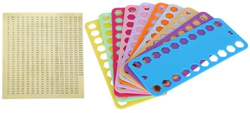 Stickgarn Organizer 20 Stück Garnorganisierer für Kreuzstich, FadenhalterKartenhalter, DIY Nähwerkzeuge