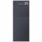 Stand-Briefkasten anthrazit inkl. Personalisierung MOCAVI SBox 315 Postkasten freistehend groß XXL rostfrei hochwertig (RAL 7016, Feinstruktur matt), Motiv NF72a