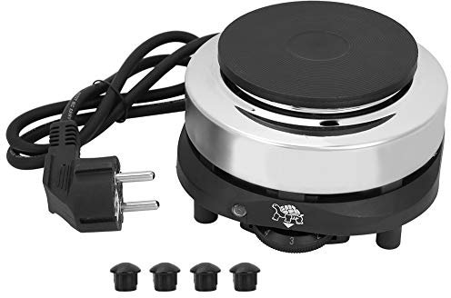 GAESHOW Estufa de Encimera Eléctrica Portátil, Cocina Eléctrica de Té, Mini Cocina Eléctrica, Placa de Calefacción Individual de 500 W para Té, Café y Cocina