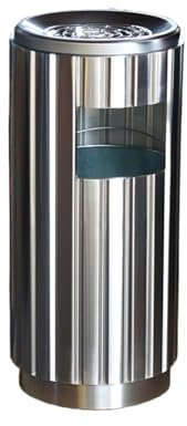 Standaschenbecher Kommerzieller runder Aschenbecher mit großer Kapazität, Ascheeimer, Hotellobby, Aufzug, Eingangskorridor, vertikaler Ascheeimer, Aschenbecher, Feuerlöscher, Mülleimer Aschenbecher Ou